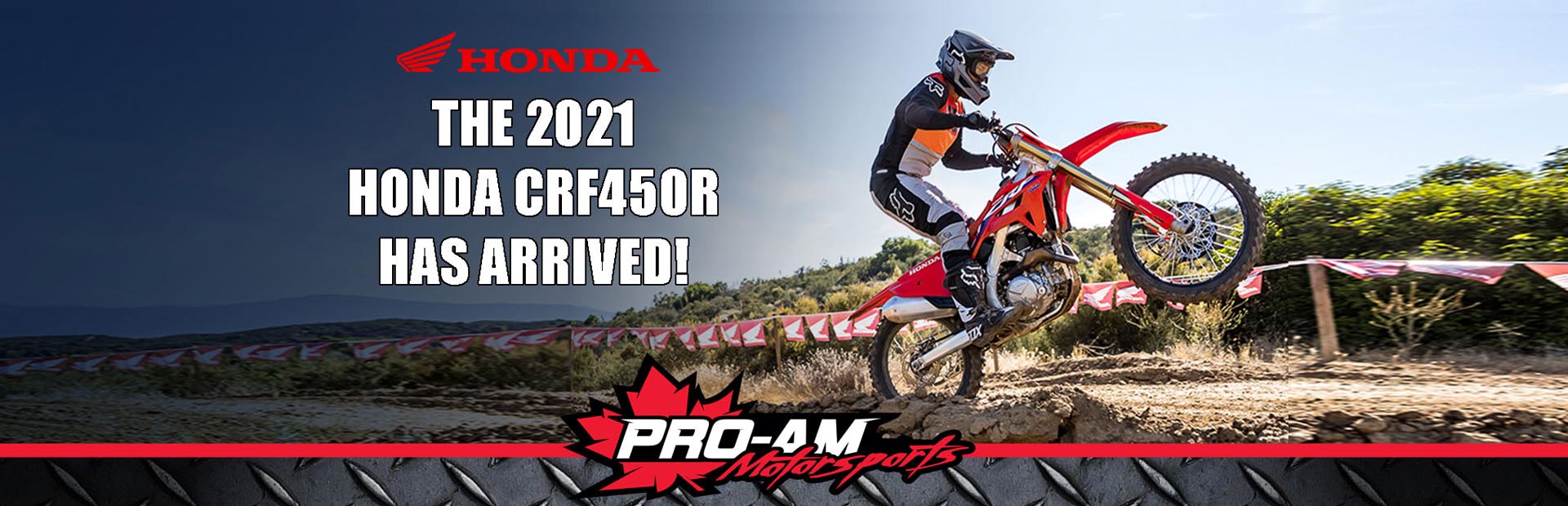 The 2021 Honda CRF450R Has Arrived!
